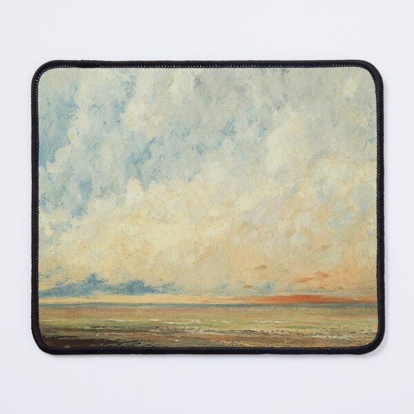 Item preview, Seascape-Gustave Courbet designed and sold by LumiereSasha.