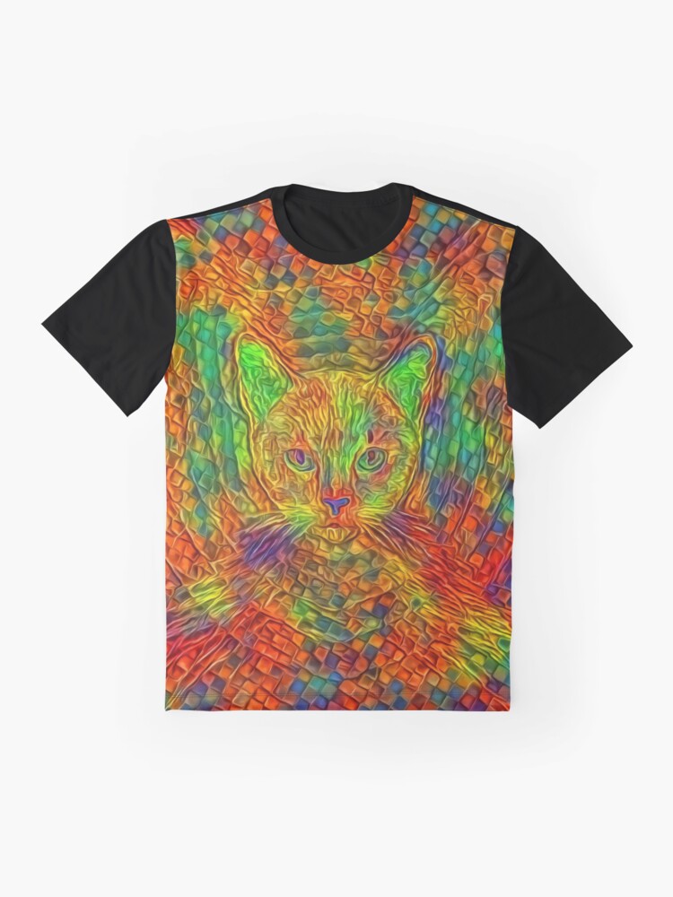 Alternate view of Cat Graphic T-Shirt