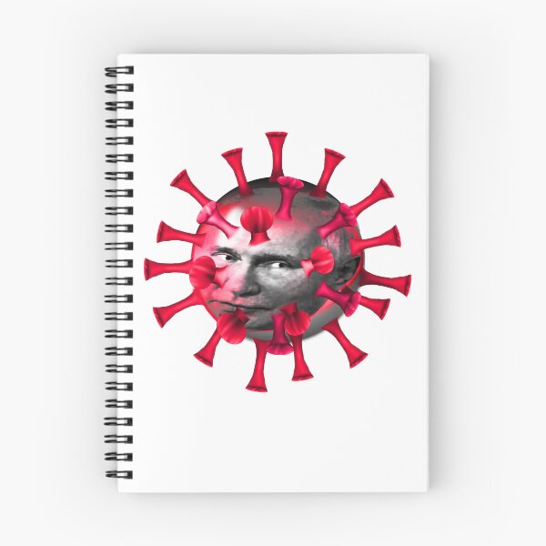 Item preview, the putin virus designed and sold by gruntpig.