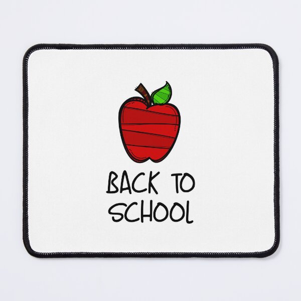 Item preview, Back to School Red Apple! (on White) designed and sold by PawsitiveMum.