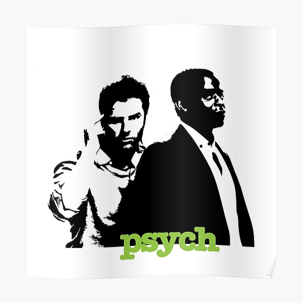 Partner in crime, Psych Poster