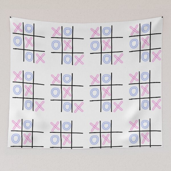 Item preview, X and O game designed and sold by Trazoscreativos.