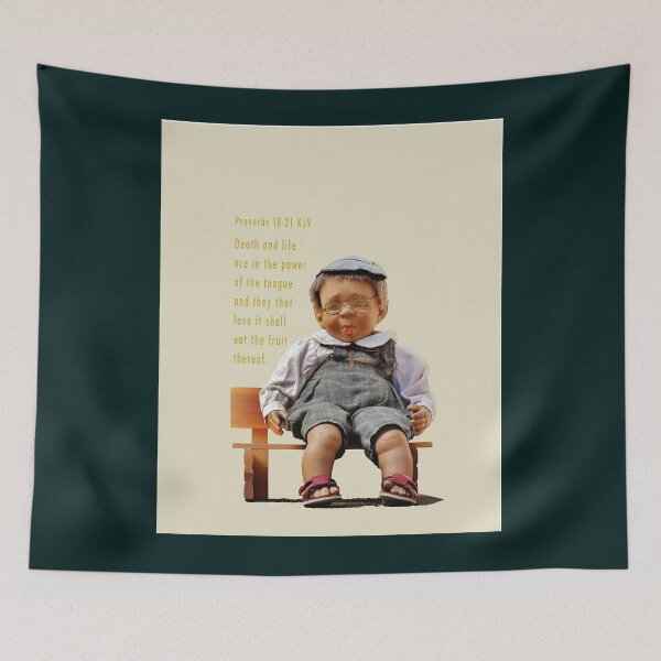 Item preview, Christian Scripture Power of the tongue Proverbs 1821  designed and sold by Miveecreationss.