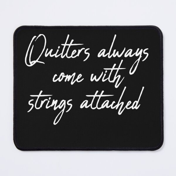 Item preview, quilters come with strings attached designed and sold by SheIsAQueen.