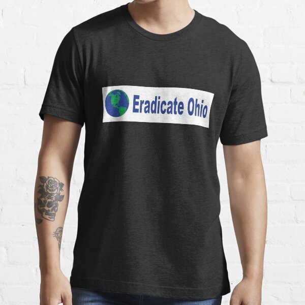 Vista previa del artículo con la obra «Erradicar Ohio», diseñado y vendido por Miveecreationss.