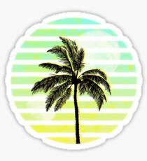 Palmier Vaporwave Sticker
