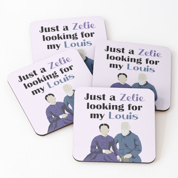 Item preview, Just a Zelie Looking for my Louis : Funny Catholic Dating Humor designed and sold by TheCatholicLady.