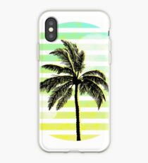 Palmier Vaporwave iPhone Case