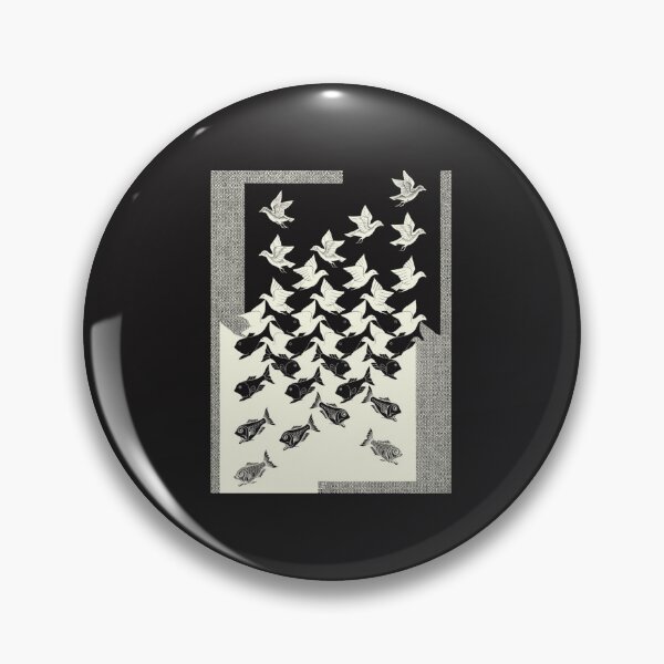 Item preview, M.C. Escher - Sky And Water II, 1938 [Dark Background]  T-Shirt designed and sold by JuliaKronberg.