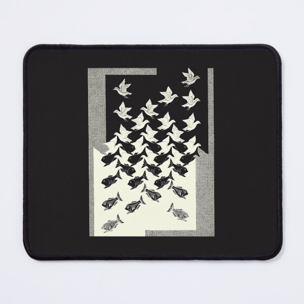 Item preview, M.C. Escher - Sky And Water II, 1938 [Dark Background]  T-Shirt designed and sold by JuliaKronberg.