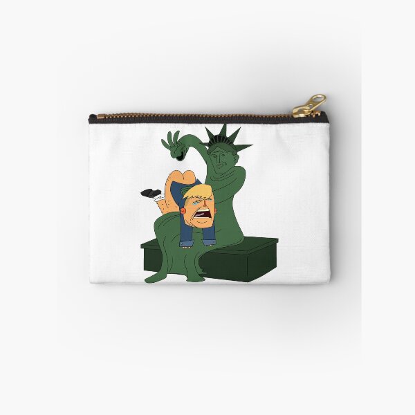 Item preview, Toddler Trump Getting Spanked by the Statue of Liberty Shirt designed and sold by Tinkery.