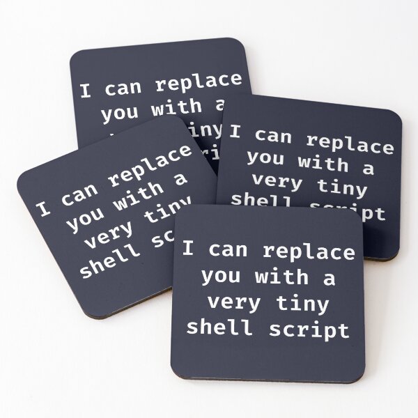 Item preview, I can replace you with a very tiny shell script text designed and sold by Code Monkeys.