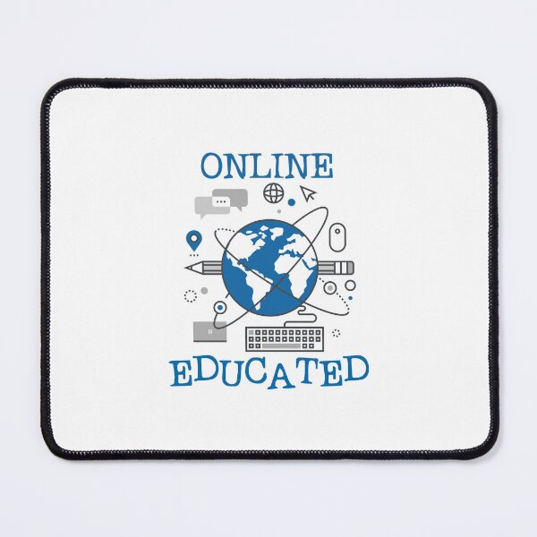 Item preview, Online Educated! (on White) designed and sold by PawsitiveMum.