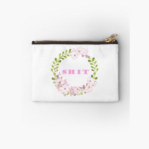 Item preview, SHIT - A Sweary Floral Print designed and sold by Annalee Beer.