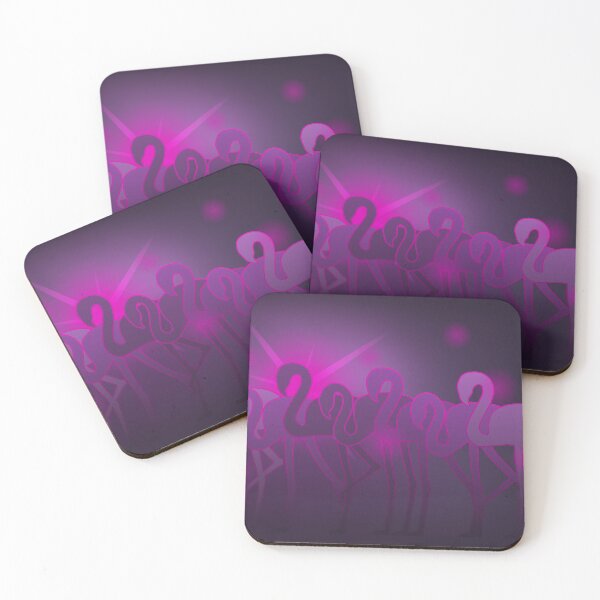 Item preview, Silhouettes of flamingos  designed and sold by ReflectedCrafts.