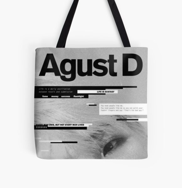 BTS Suga Agust D Bag Agust D Tote Bag Yoongi Bag Agust D 