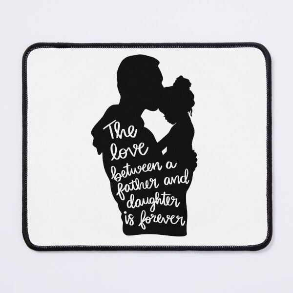 Item preview, the love father betweeen a father and daughter and daughter is forever Classic T-Shirt designed and sold by Miveecreationss.
