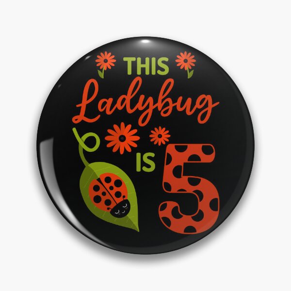 Item preview, Ladybug Birthday This Ladybug is 5 Year Old Girl Matching designed and sold by JokeGysen.