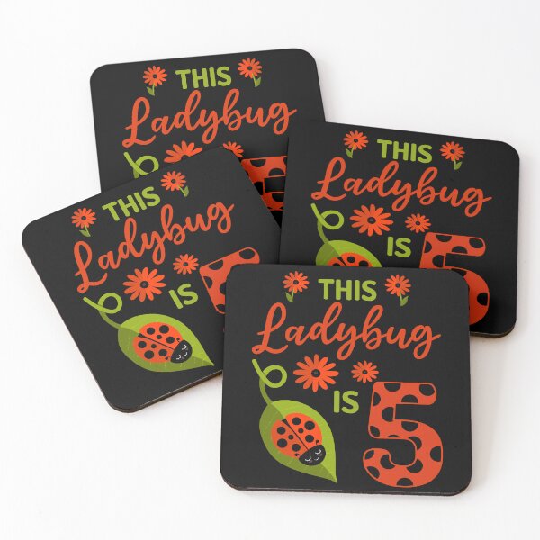 Item preview, Ladybug Birthday This Ladybug is 5 Year Old Girl Matching designed and sold by JokeGysen.