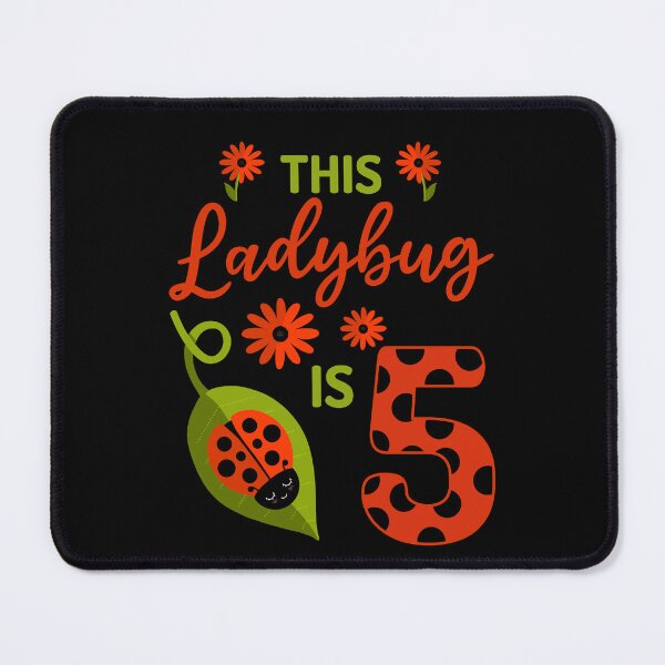 Item preview, Ladybug Birthday This Ladybug is 5 Year Old Girl Matching designed and sold by JokeGysen.