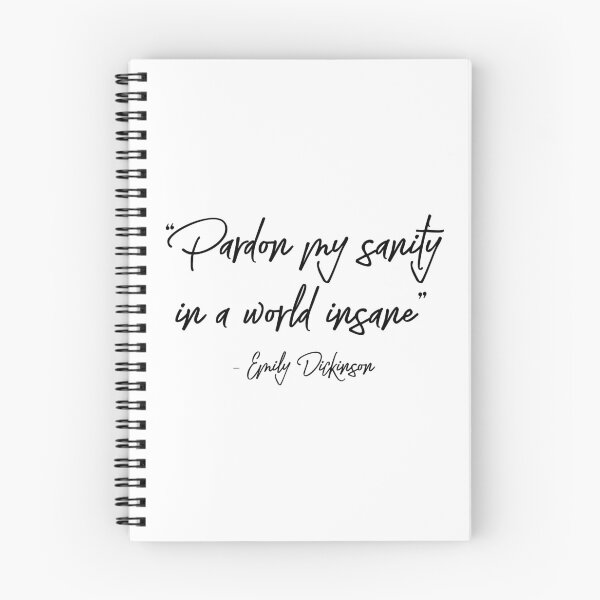 Item preview, Emily Dickinson - Perdona mi cordura en un mundo demente designed and sold by doodle189.