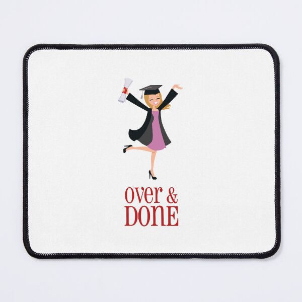 Item preview, Over & Done! (on White) designed and sold by PawsitiveMum.