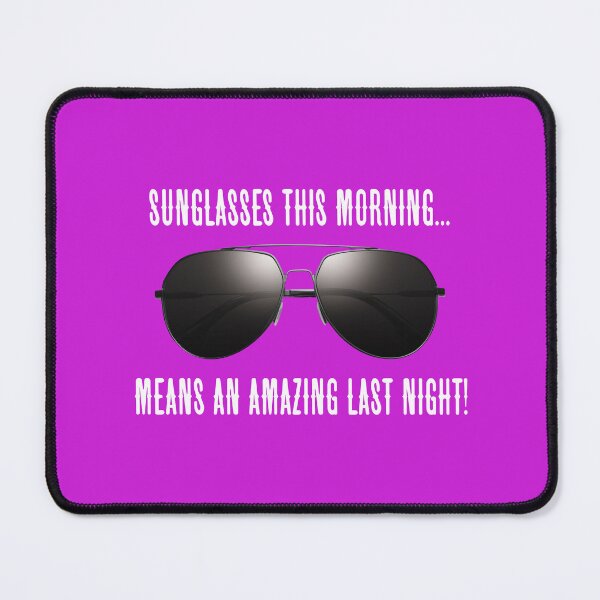 Item preview, Sunglasses This Morning! (on Fuchsia) designed and sold by PawsitiveMum.