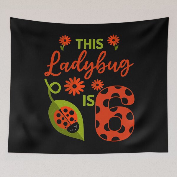 Item preview, Ladybug Birthday This Ladybug is 6 Year Old Girl Matching designed and sold by JokeGysen.