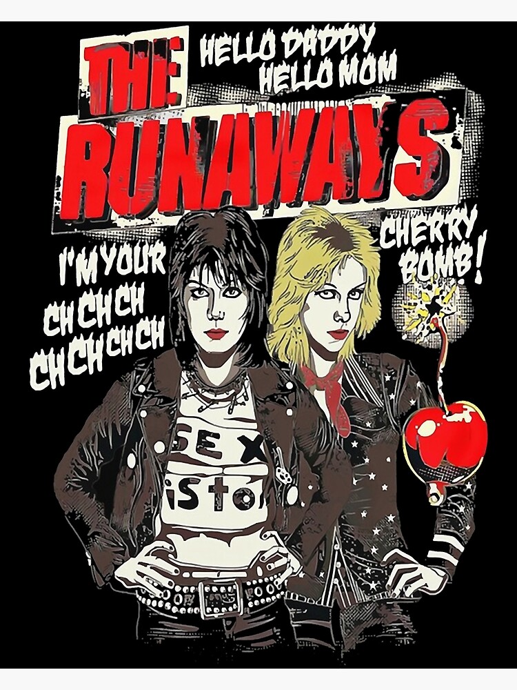 "The Runaways Cherry Bomb" Poster for Sale by baits199 Redbubble