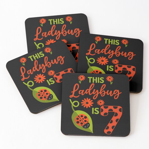 Item preview, Ladybug Birthday This Ladybug is 7 Year Old Girl Matching designed and sold by JokeGysen.