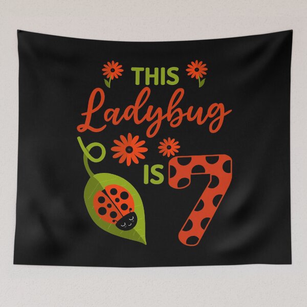 Item preview, Ladybug Birthday This Ladybug is 7 Year Old Girl Matching designed and sold by JokeGysen.