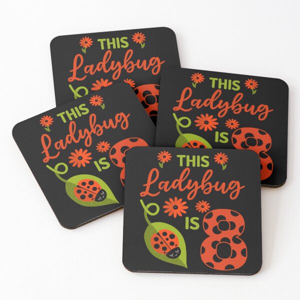 Item preview, Ladybug Birthday This Ladybug is 8 Year Old Girl Matching designed and sold by JokeGysen.