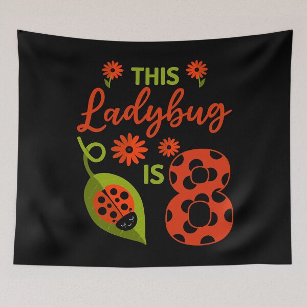 Item preview, Ladybug Birthday This Ladybug is 8 Year Old Girl Matching designed and sold by JokeGysen.