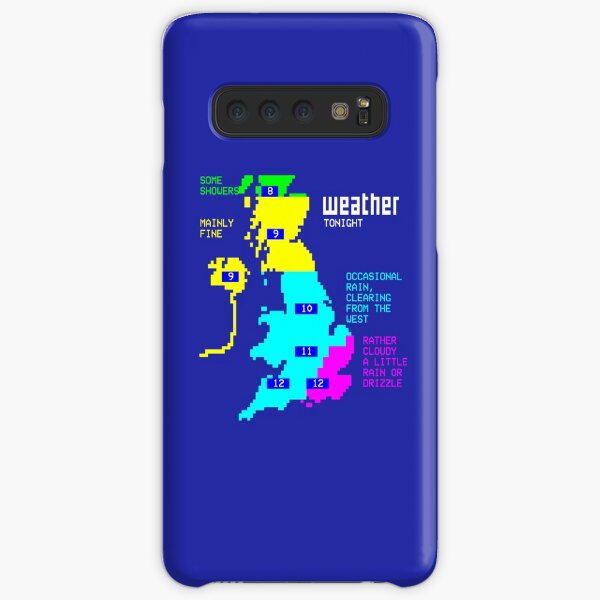 Retro Weather Forecast Samsung Galaxy Snap Case