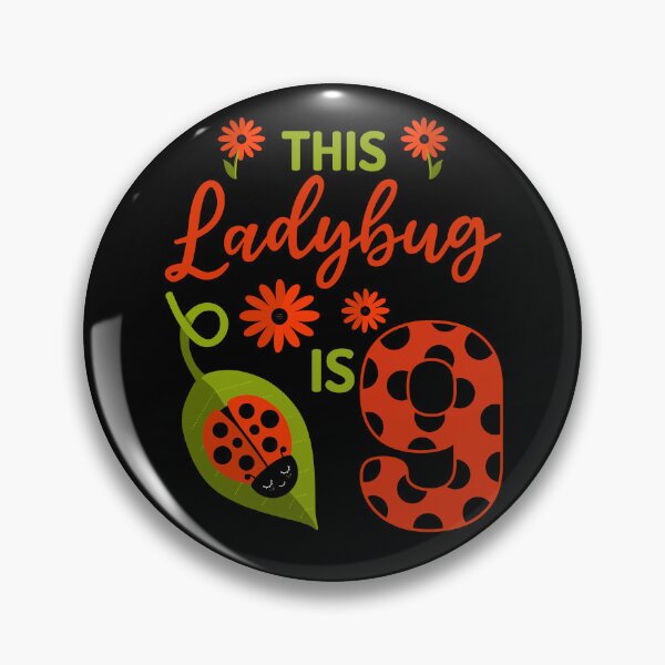 Item preview, Ladybug Birthday This Ladybug is 9 Year Old Girl Matching designed and sold by JokeGysen.