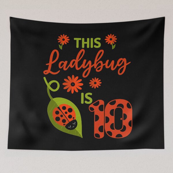 Item preview, Ladybug Birthday This Ladybug is 10 Year Old Girl Matching designed and sold by JokeGysen.