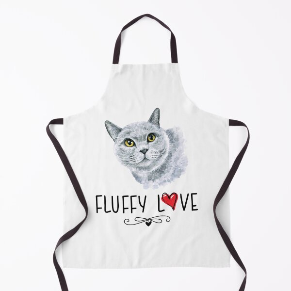 Item preview, Cat Fluffy Love Kitty Meow Portrait designed and sold by Blok45.