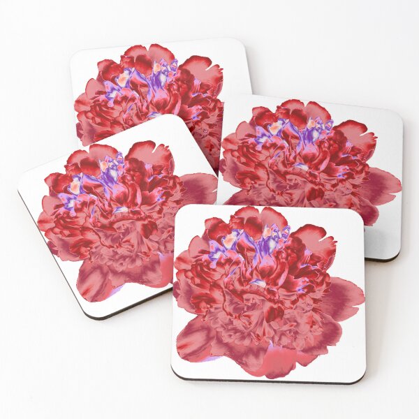 Item preview, Romantic Red Hot Peony designed and sold by caffin8ed.