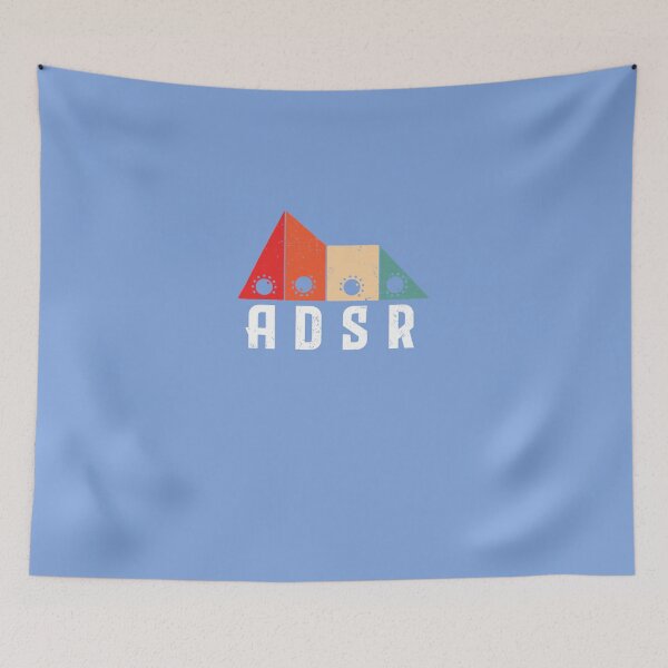 Item preview, ADSR Modular Life Bass Kick  T-Shirt designed and sold by DrewMestas.