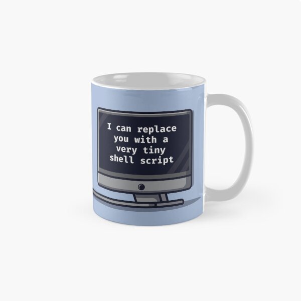 Item preview, I can replace you with a very tiny shell script V3 designed and sold by Code  Monkeys.