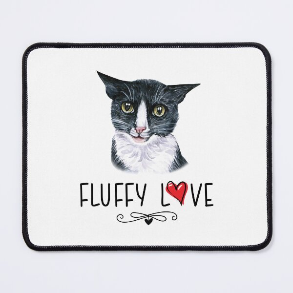 Item preview, Cat Fluffy Love Kitty Meow Portrait  designed and sold by Blok45.