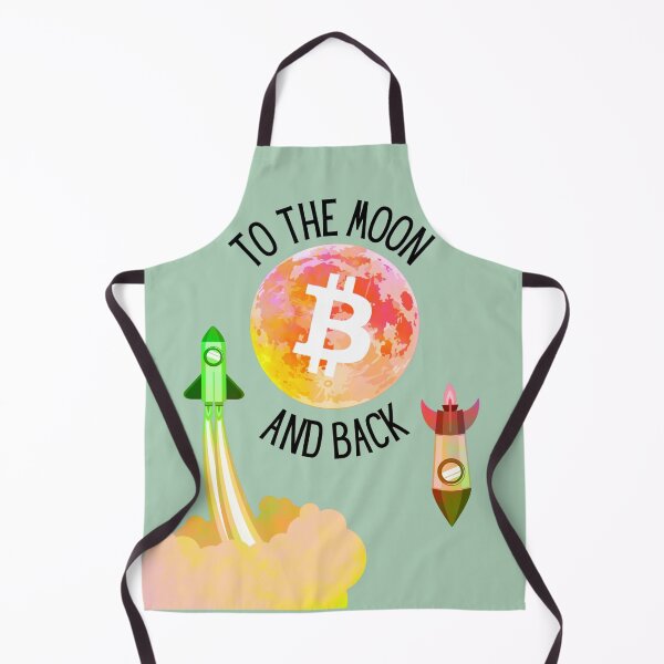 Item preview, Bitcoin to the moon and back designed and sold by Crypmetal.