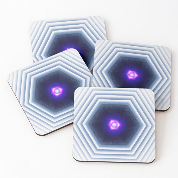 Item preview, Glowing Digital Hexagon Pattern designed and sold by jrfiiANIMATION.