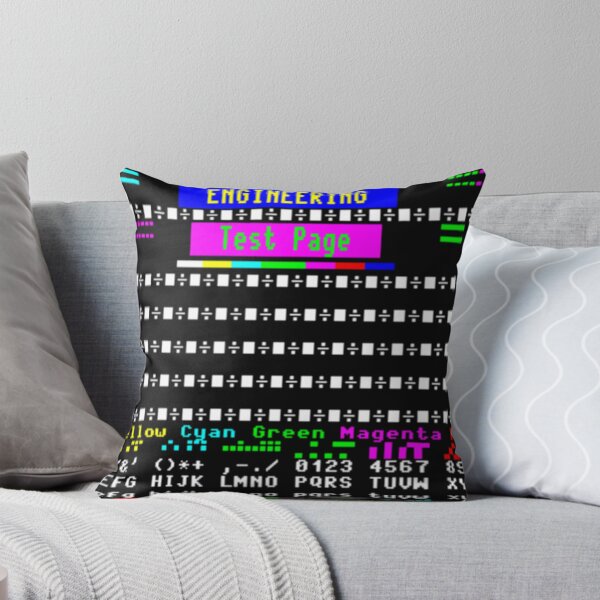 Item preview, Teletext Test Page designed and sold by halibutgoatramb.