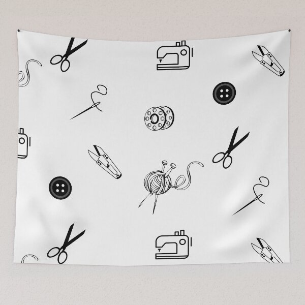 Item preview, Quilters Come With Strings Attached,Fun With Cloth,Bright Day For Fabric designed and sold by stamppiyathat.