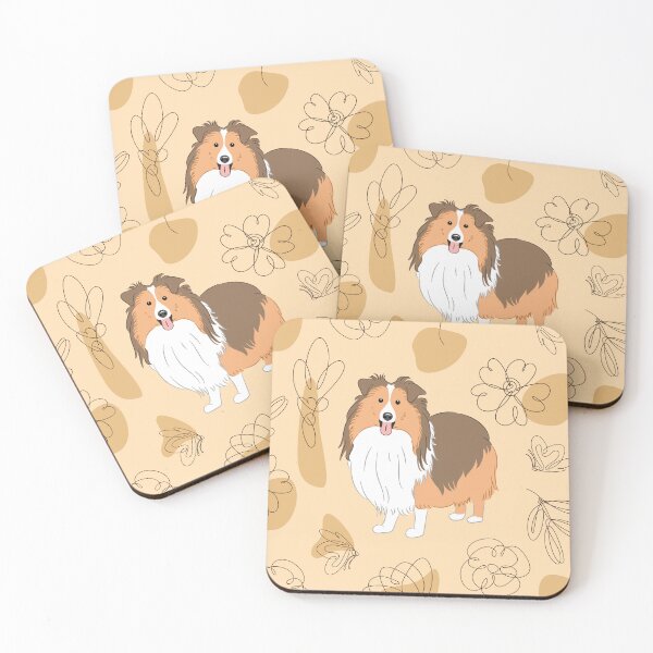 Item preview, Cute Sable Sheltie Dog Shetland Sheepdog  designed and sold by Lulupainting.