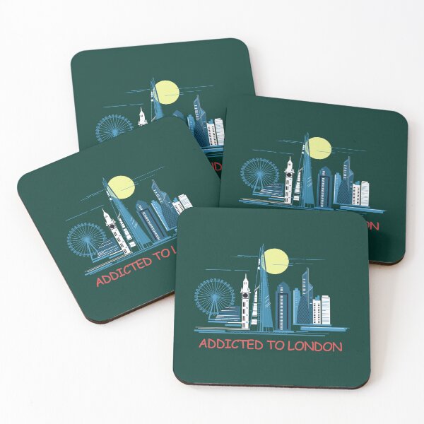 Item preview, Addicted to London  designed and sold by Theprintshophi.