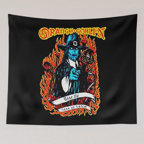 Item preview, Graphic Goblin Orange Poster Vintage designed and sold by LuanBarros17711.