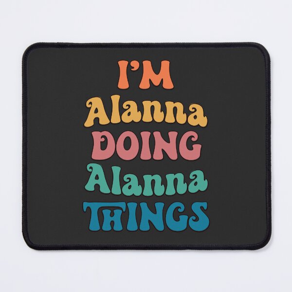 Item preview, Alanna Funny Retro First Name designed and sold by Americandude.