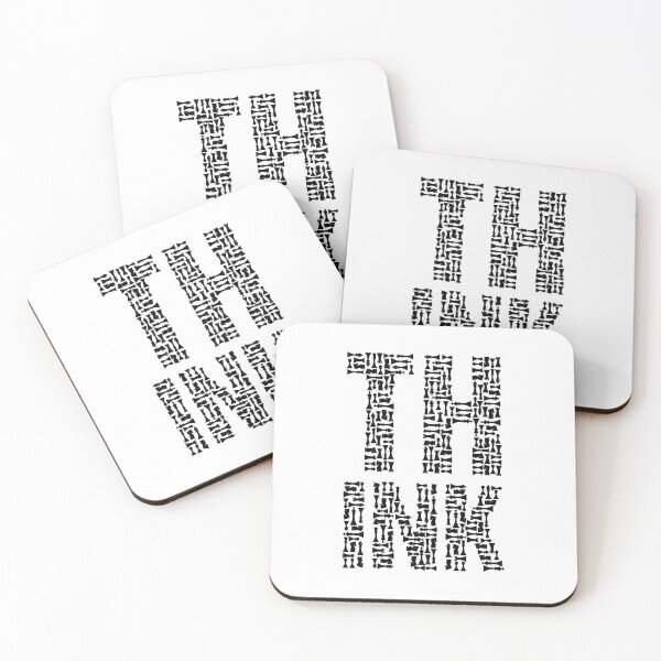 Item preview, Think Chess Player Master Coach Pieces Text Mosaic designed and sold by GrandeDuc.